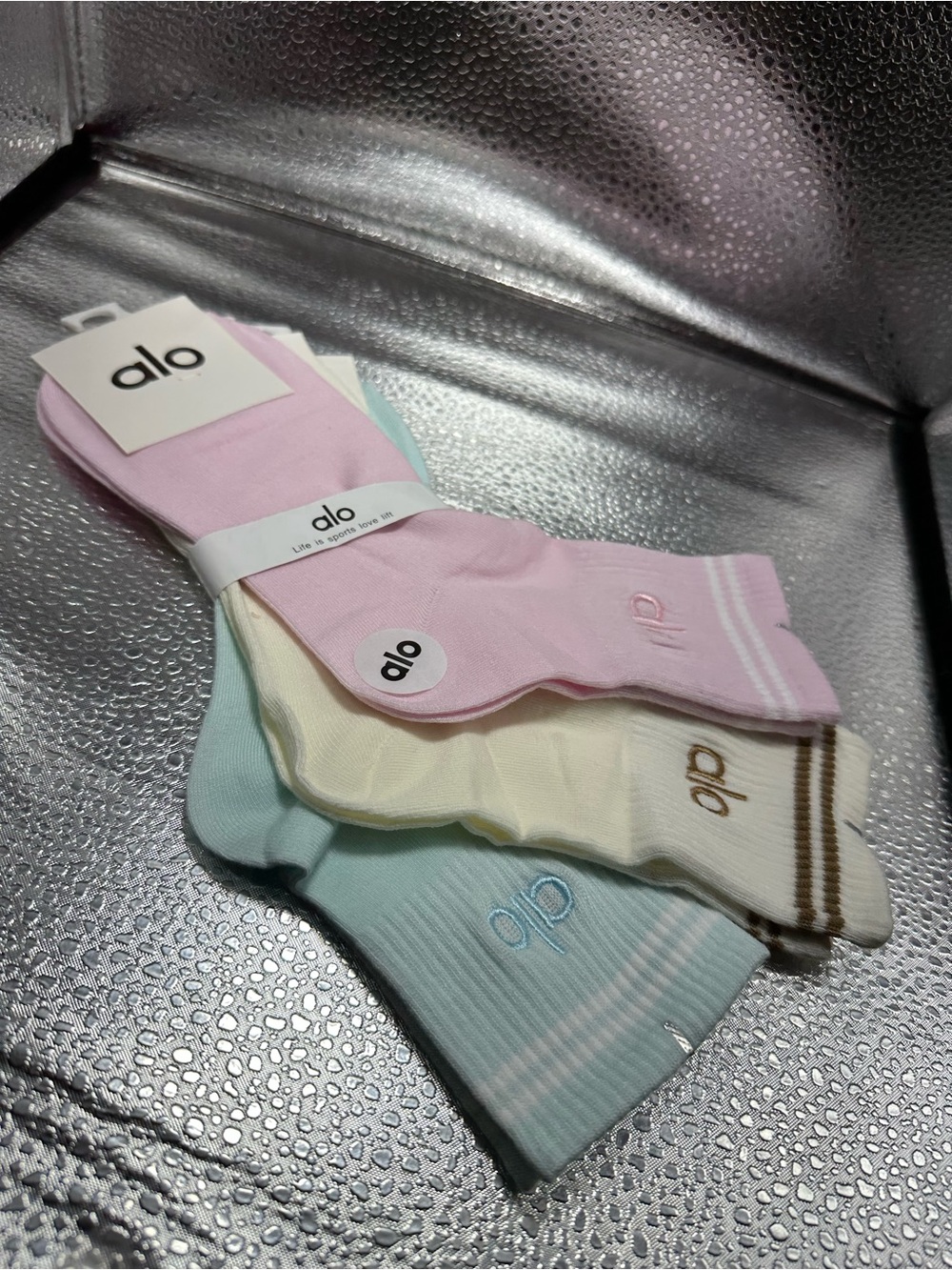 ALO YOGA Socks (3Pack) N/A